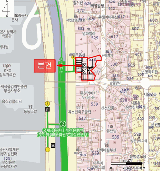 부산 남구 문현동 상가,오피스텔,근린시설 경매 물건 사진 6 · 2026타경37