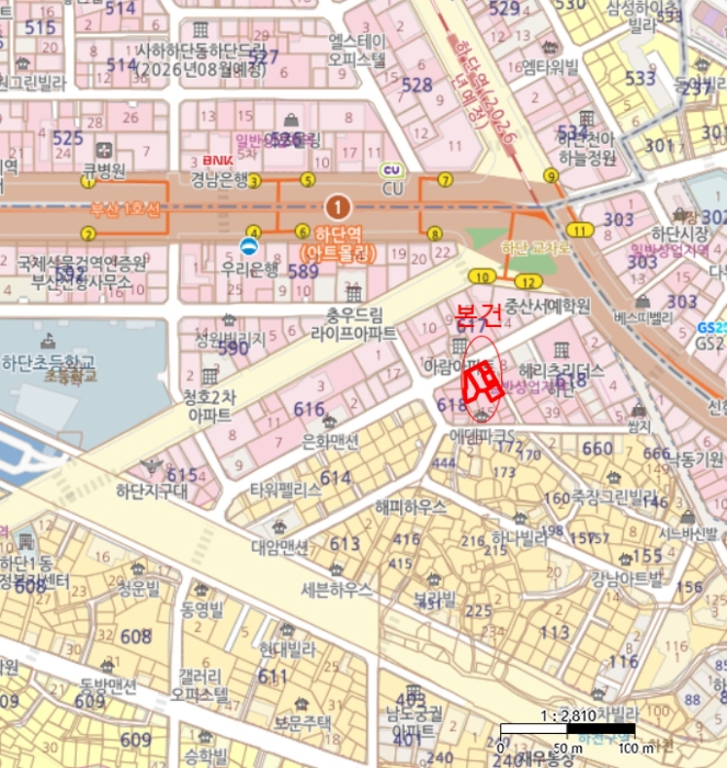 부산 사하구 하단동 오피스텔 경매 물건 사진 3 · 2024타경109341