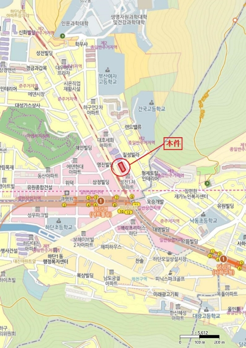 부산 사하구 하단동 오피스텔 경매 물건 사진 2 · 2024타경4866