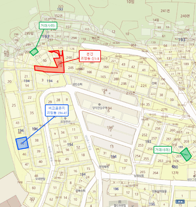 부산 사하구 괴정동 임야 경매 물건 사진 5 · 2025타경101598