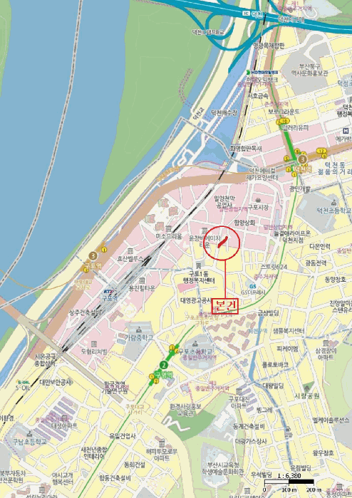 부산 북구 구포동 대지 경매 물건 사진 4 · 2025타경101802
