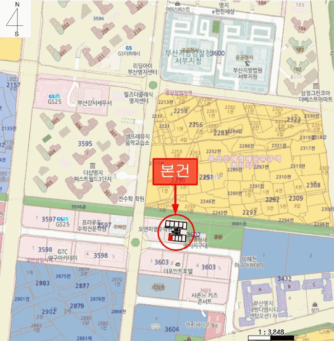 부산 강서구 명지동 근린생활시설 경매 물건 사진 3 · 2025타경101928