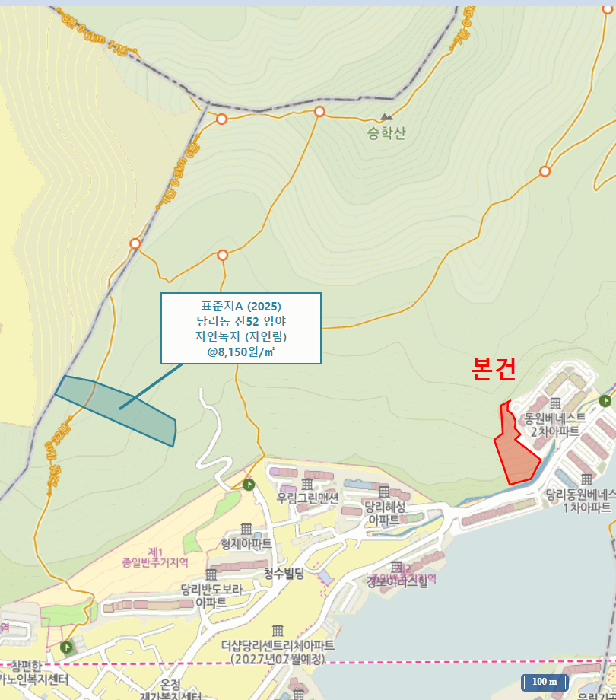 부산 사하구 당리동 임야 경매 물건 사진 5 · 2025타경101961