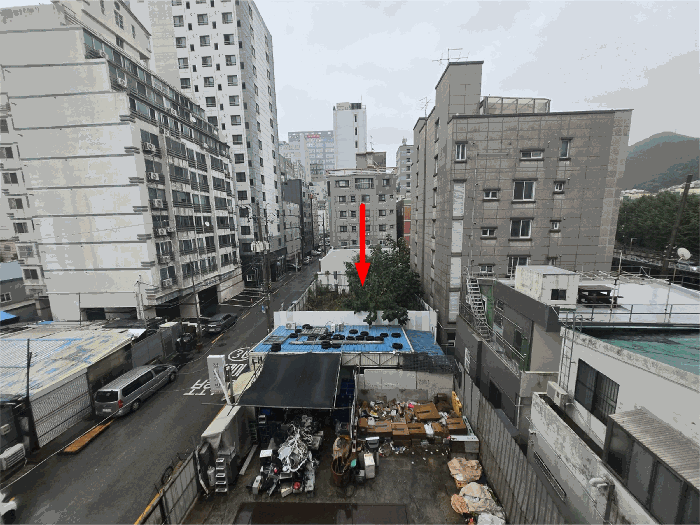 부산광역시 사하구 하단동 595-37 대지 경매 물건 사진