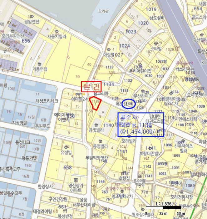 부산 사상구 모라동 대지 경매 물건 사진 4 · 2025타경102011