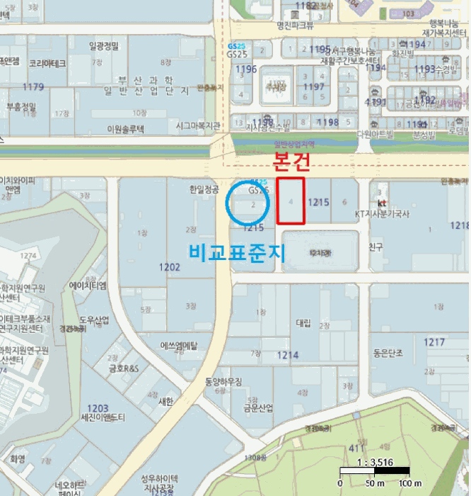 부산 강서구 지사동 대지 경매 물건 사진 3 · 2025타경102064