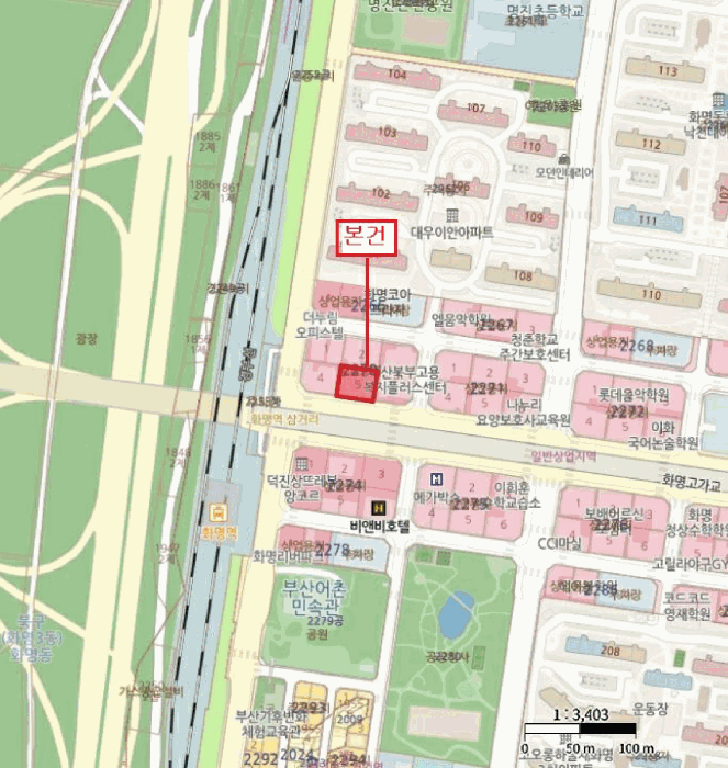 부산 북구 화명동 상가,오피스텔,근린시설 경매 물건 사진 3 · 2025타경102119