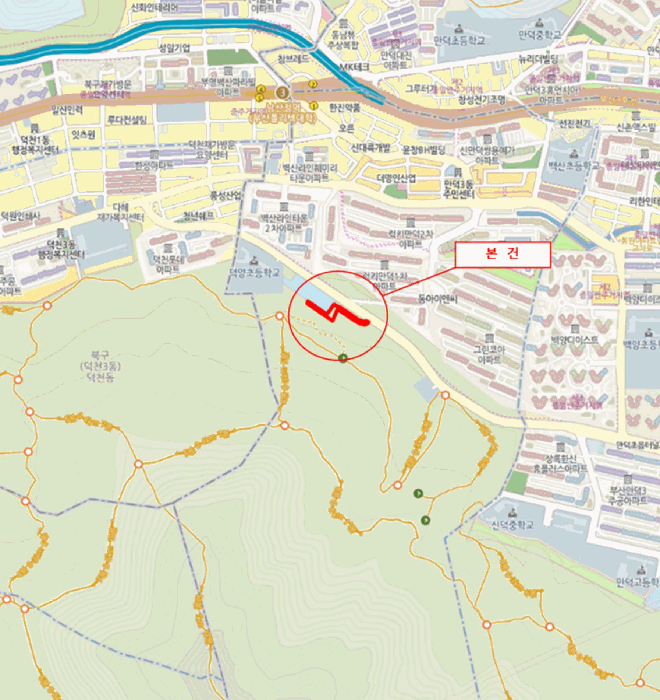 부산 북구 만덕동 임야 경매 물건 사진 3 · 2025타경102163