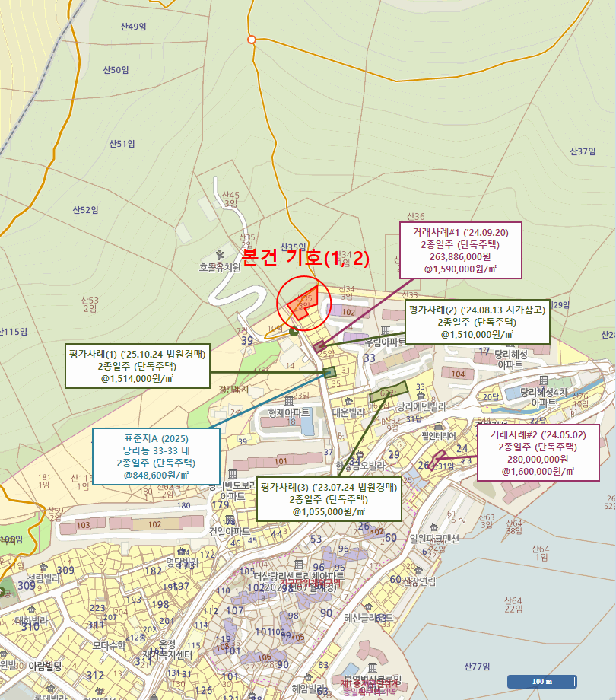 부산 사하구 당리동 임야 경매 물건 사진 6 · 2025타경102239