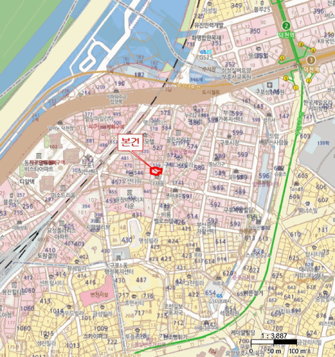 부산 북구 구포동 근린생활시설 경매 물건 사진 2 · 2025타경2676