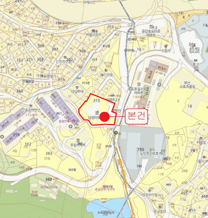 부산 사하구 감천동 아파트 경매 물건 사진 3 · 2025타경3396