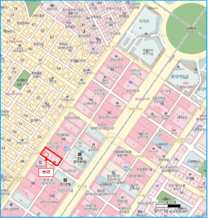 경남 창원시 성산구 중앙동 위락시설 경매 물건 사진 2 · 2024타경116085
