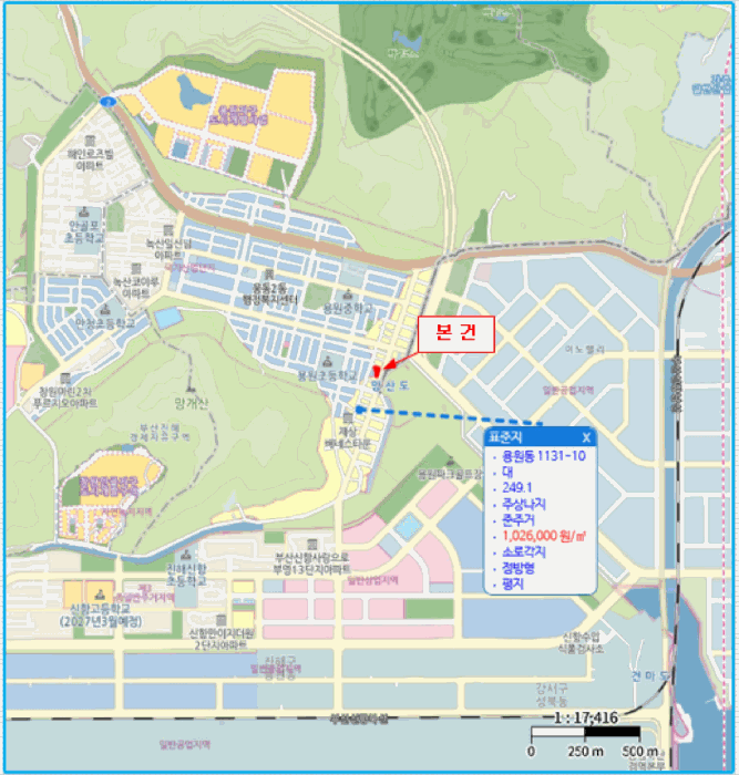 경남 창원시 진해구 용원동 대지 경매 물건 사진 2 · 2025타경11451