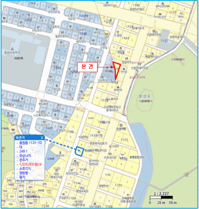 경남 창원시 진해구 용원동 대지 경매 물건 사진 3 · 2025타경11451