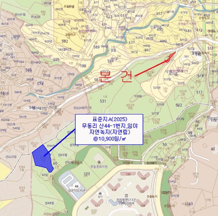 경남 창원시 의창구 북면 임야 경매 물건 사진 4 · 2025타경11654