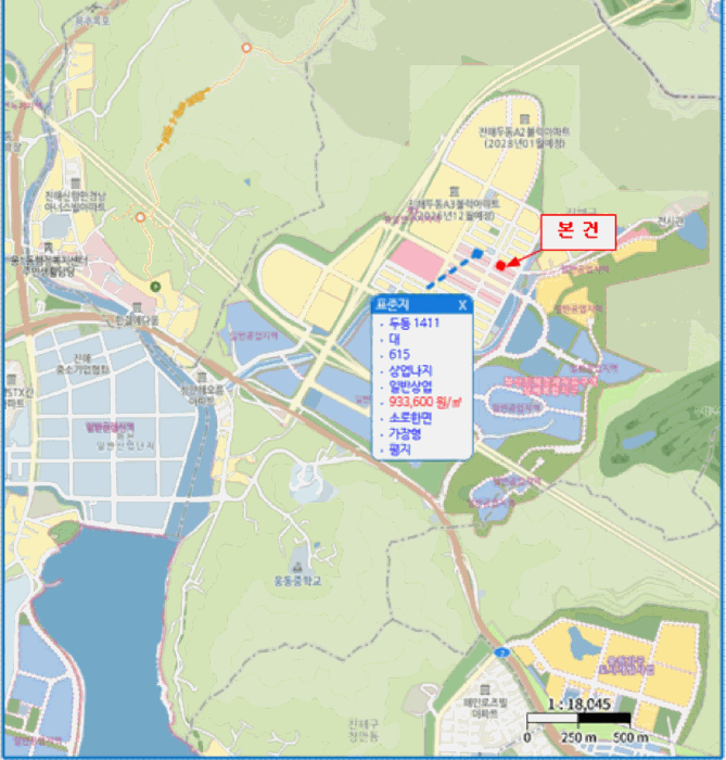 경남 창원시 진해구 두동 대지 경매 물건 사진 4 · 2025타경11747