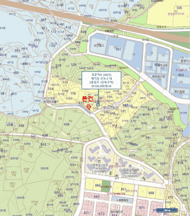 경남 창원시 진해구 제덕동 대지 경매 물건 사진 3 · 2025타경12101