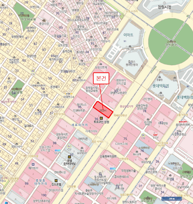 경남 창원시 성산구 중앙동 상가,오피스텔,근린시설 경매 물건 사진 3 · 2025타경12436