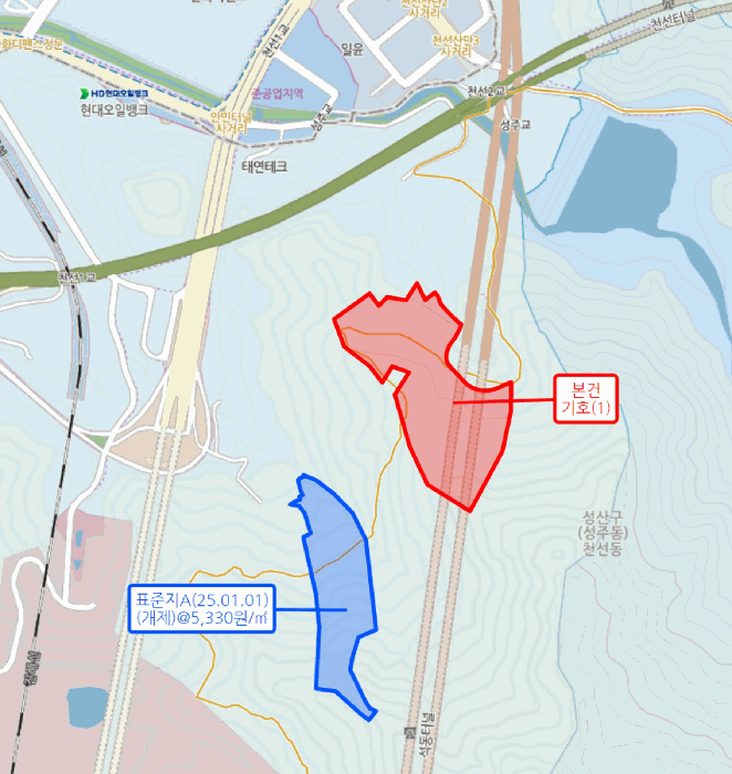 경남 창원시 성산구 천선동 임야 경매 물건 사진 4 · 2025타경800