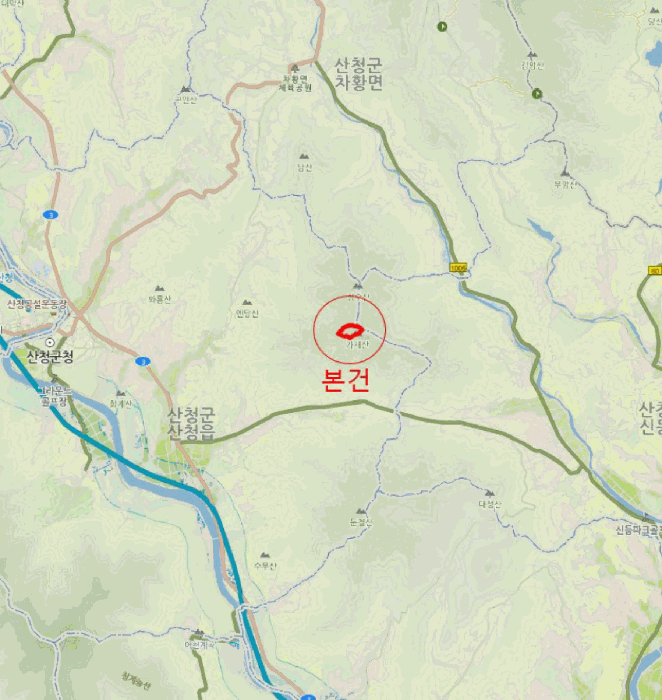 경남 산청군 산청읍 임야 경매 물건 사진 3 · 2025타경30672