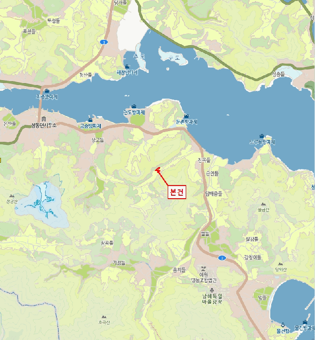 경남 남해군 삼동면 답 경매 물건 사진 3 · 2025타경792