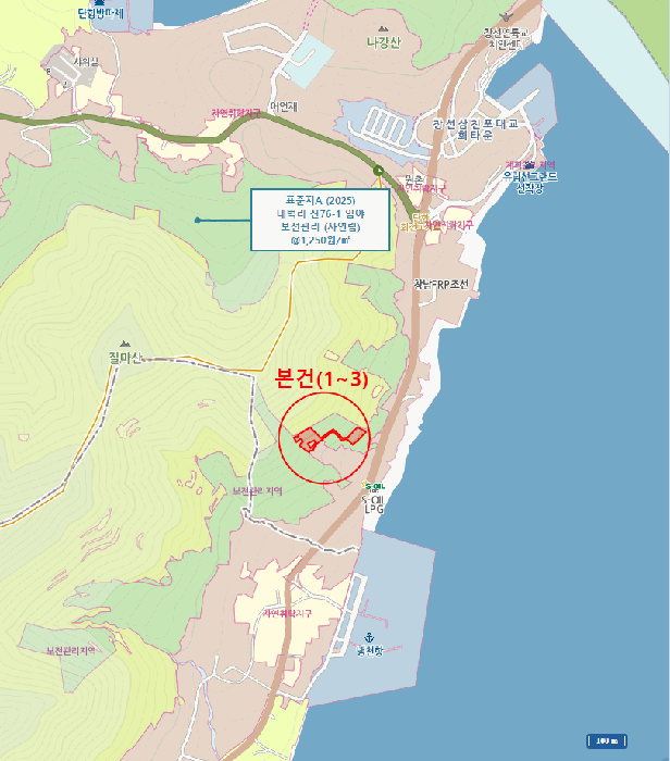 경남 남해군 창선면 임야 경매 물건 사진 5 · 2025타경868