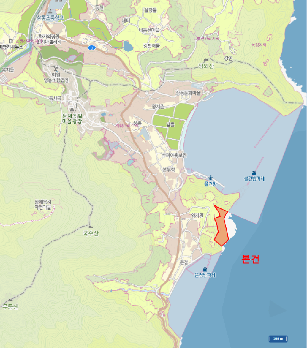 경남 남해군 삼동면 임야 경매 물건 사진 4 · 2026타경7