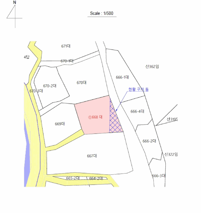 경남 통영시 광도면 대지 경매 물건 사진 3 · 2025타경21001
