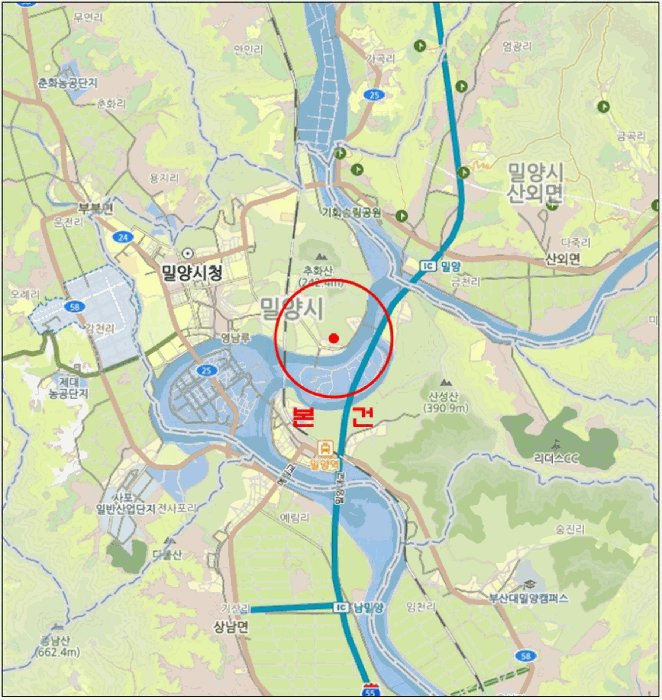 경남 밀양시 용평동 전답 경매 물건 사진 5 · 2025타경1035