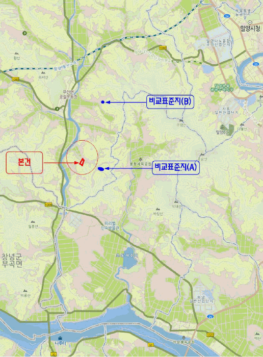 경남 밀양시 무안면 임야 경매 물건 사진 5 · 2025타경179