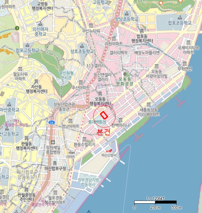 경남 창원시 마산합포구 신포동2가 상가,오피스텔,근린시설 경매 물건 사진 3 · 2024타경104709