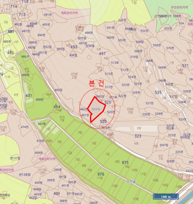 경남 의령군 지정면 임야 경매 물건 사진 3 · 2024타경2315