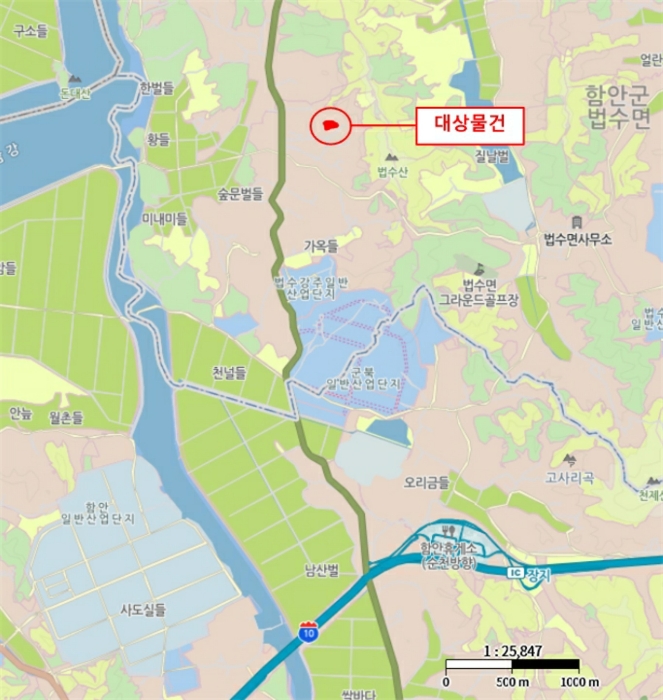 경남 함안군 법수면 대지 경매 물건 사진 6 · 2024타경3547
