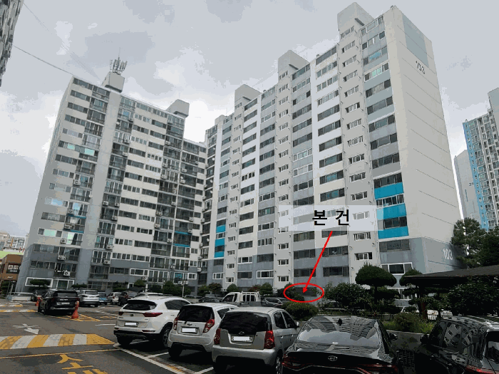경상남도 창원시 마산회원구 내서읍 호계리 790-23 국제한마음타운 103동 1층110호 아파트 경매 물건 사진