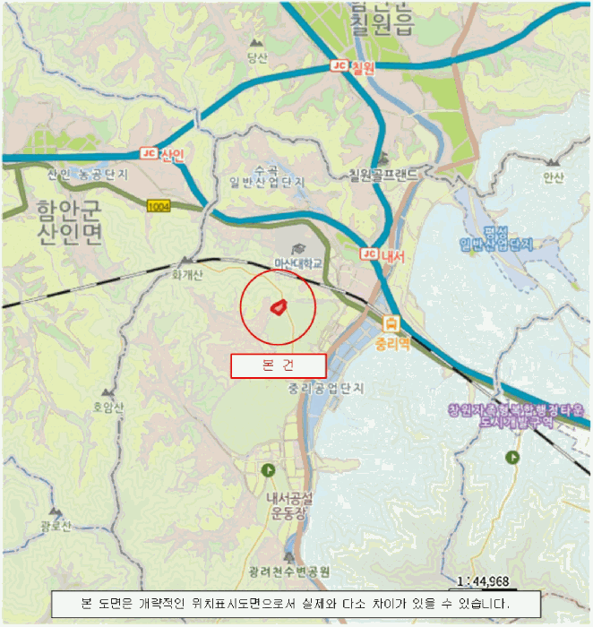 경남 창원시 마산회원구 내서읍 임야 경매 물건 사진 4 · 2025타경309