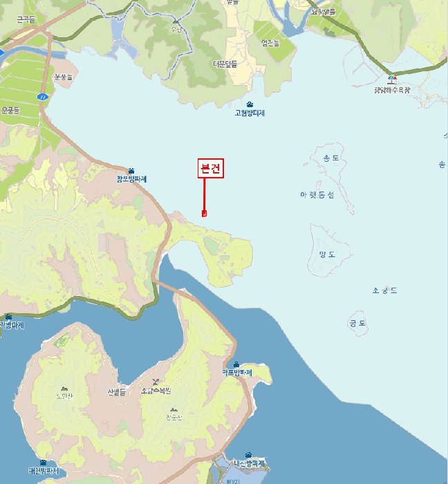 경남 창원시 마산합포구 진전면 어업권 경매 물건 사진