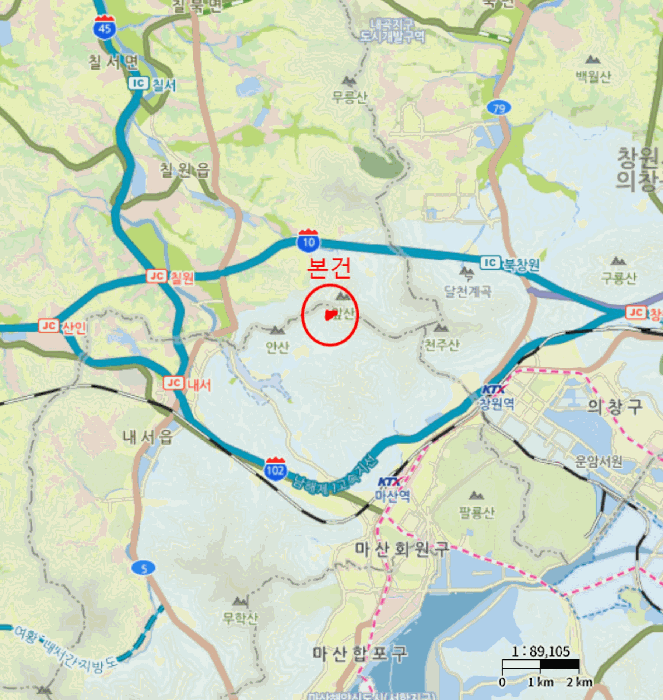 경남 창원시 마산회원구 내서읍 임야 경매 물건 사진 4 · 2026타경20103