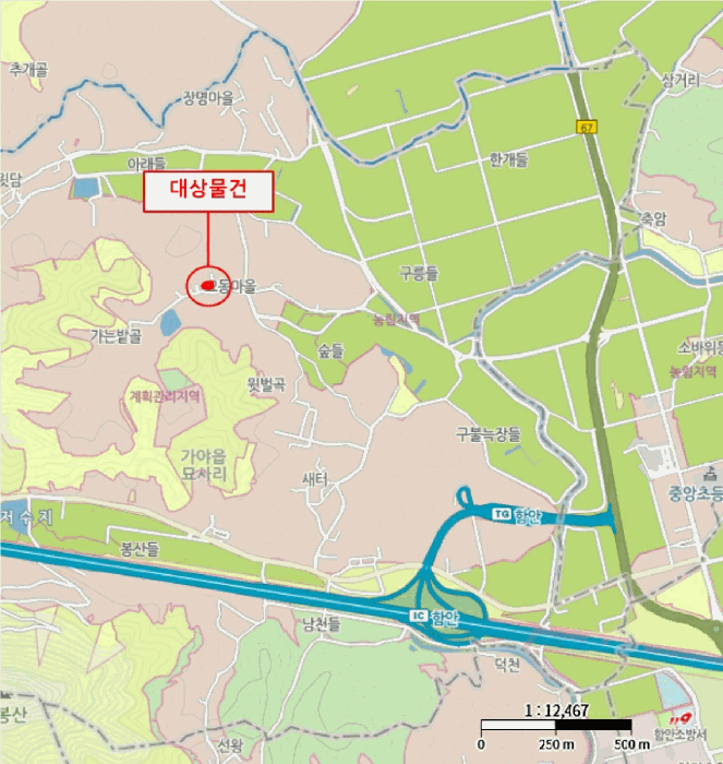 경남 함안군 가야읍 대지,임야,전답 경매 물건 사진 4 · 2026타경5