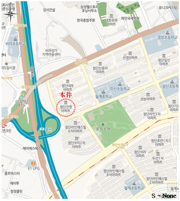 광주 광산구 월계동 아파트 경매 물건 사진 5 · 2024타경83675