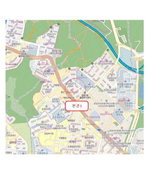 광주 북구 운암동 아파트 경매 물건 사진 4 · 2024타경88984
