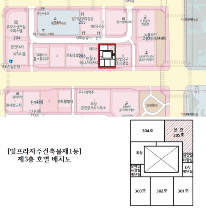 전남 나주시 빛가람동 근린생활시설 경매 물건 사진 2 · 2025타경32713