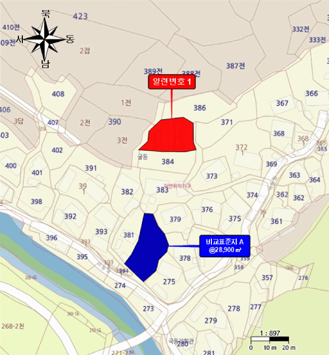 전남 화순군 동면 대지 경매 물건 사진 6 · 2025타경33189
