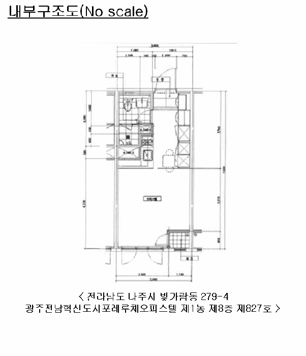 전남 나주시 빛가람동 오피스텔 경매 물건 사진 3 · 2025타경33373