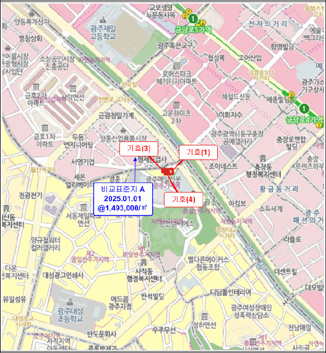 광주 남구 구동 근린시설 경매 물건 사진 5 · 2025타경33446