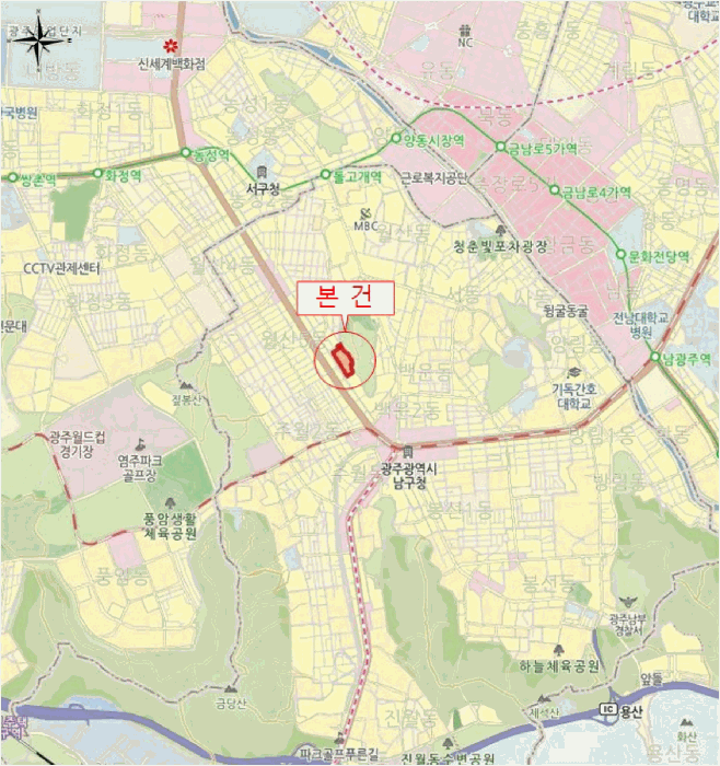 광주 남구 월산동 아파트 경매 물건 사진 4 · 2025타경33563