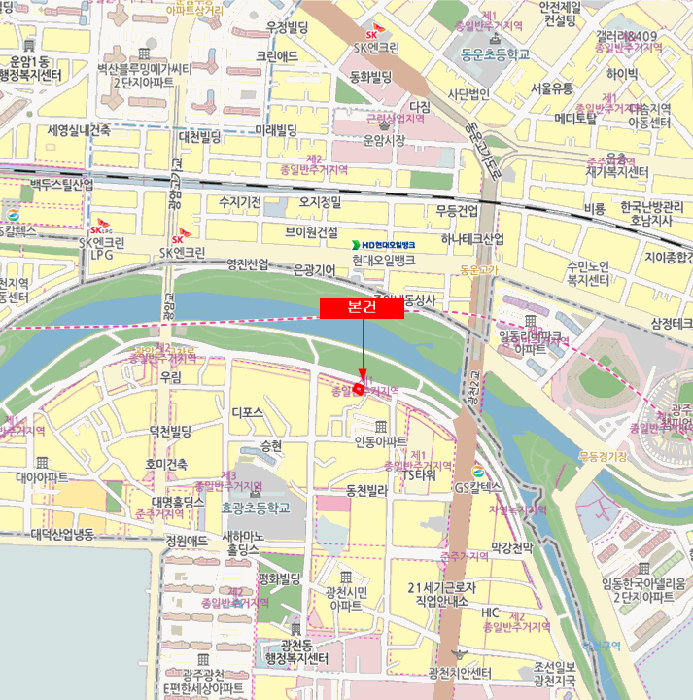 광주 서구 광천동 대지 경매 물건 사진 3 · 2025타경34061