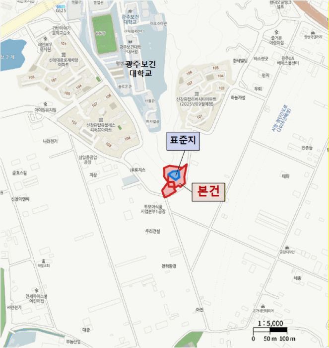 광주 광산구 신창동 임야 경매 물건 사진 4 · 2025타경34287