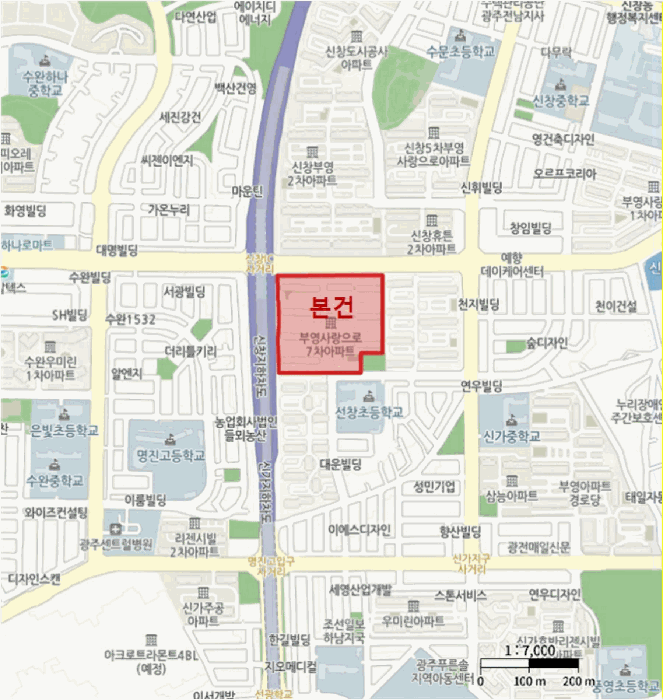 광주 광산구 신가동 아파트 경매 물건 사진 2 · 2025타경34364