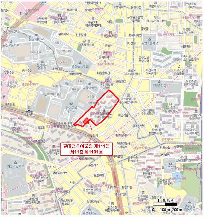 광주 북구 풍향동 아파트 경매 물건 사진 4 · 2025타경34679