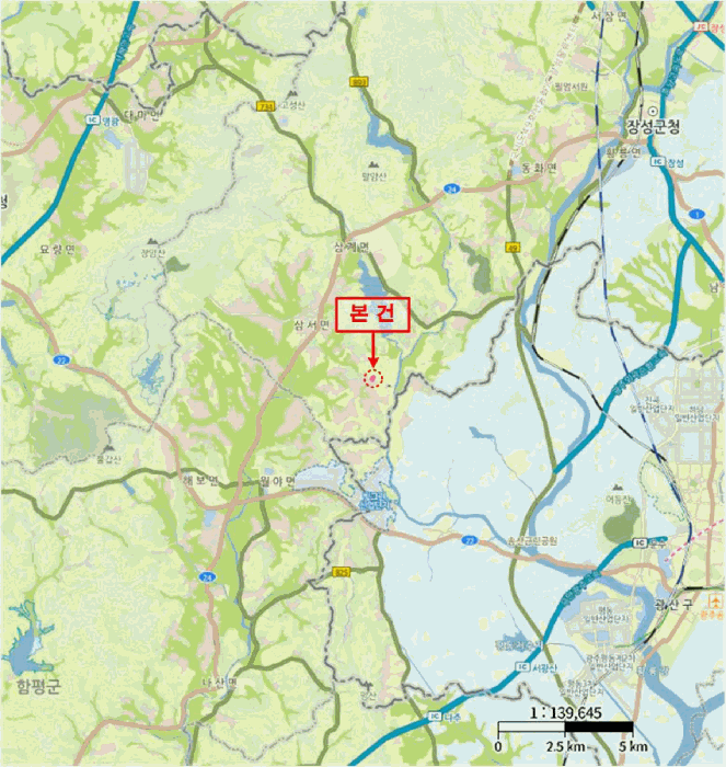 전남 장성군 삼서면 답 경매 물건 사진 4 · 2025타경34721